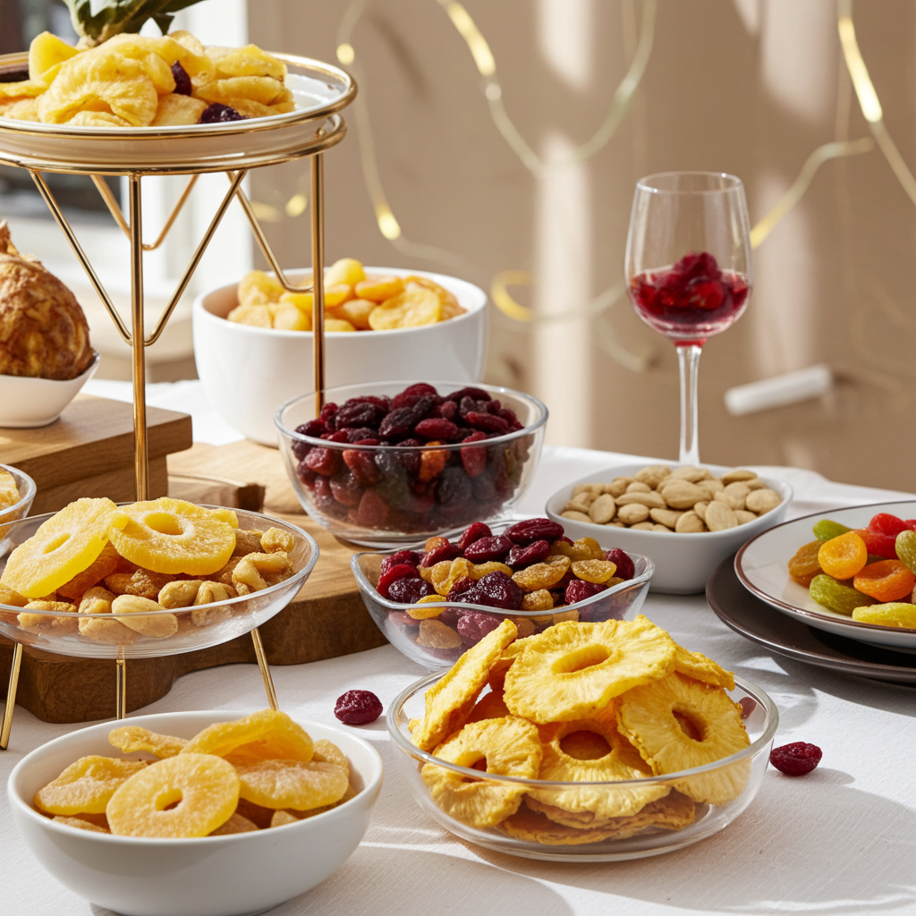 Ananasringe (getrocknet, natur)