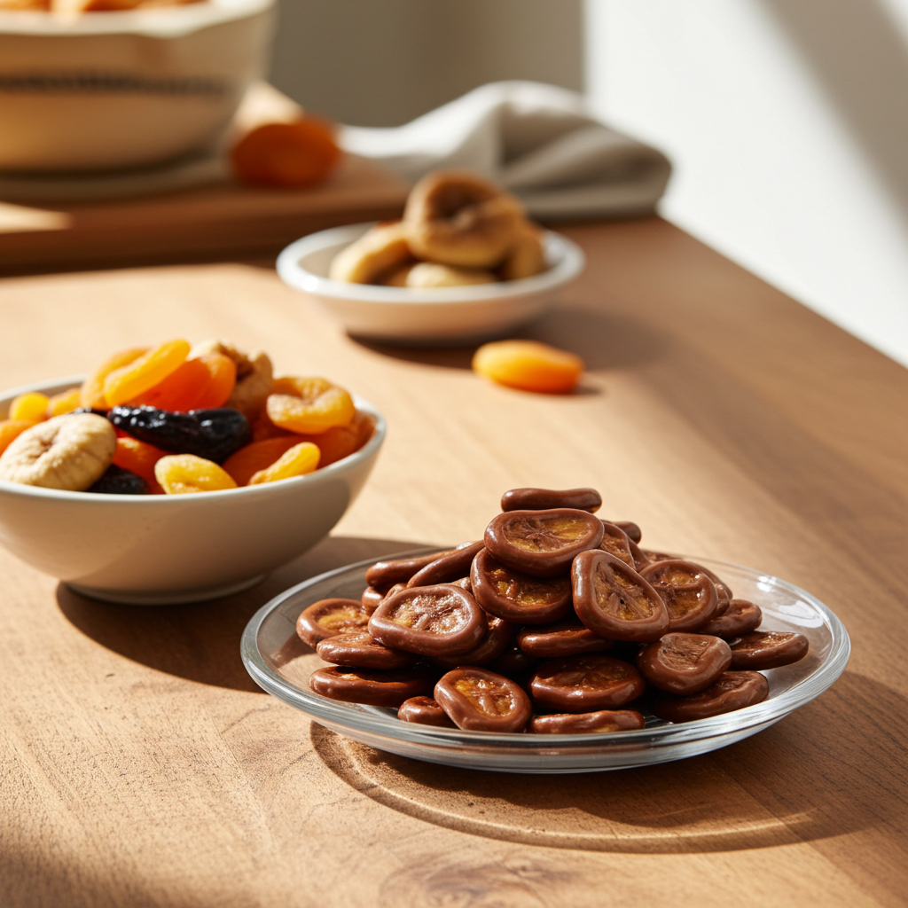 Bananenchips mit Vollmich-Schokolade