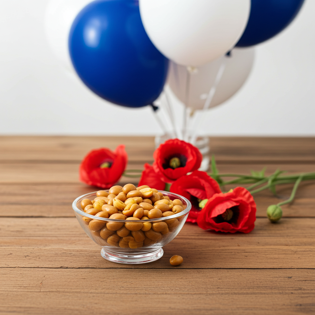 Erdnusskerne in Meersalz-Karamellschokolade