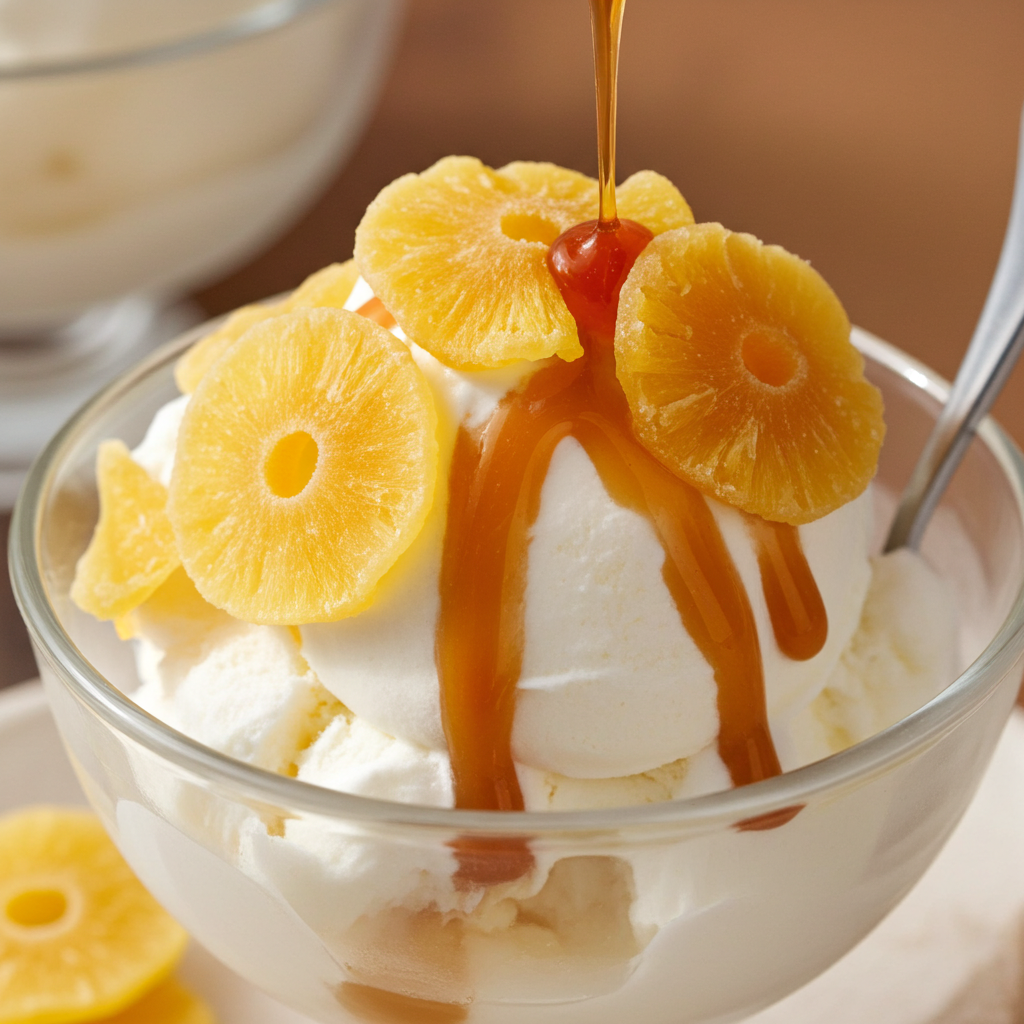 Getrocknete Ananasringe kandiert – Frucht & Nuss Genuss