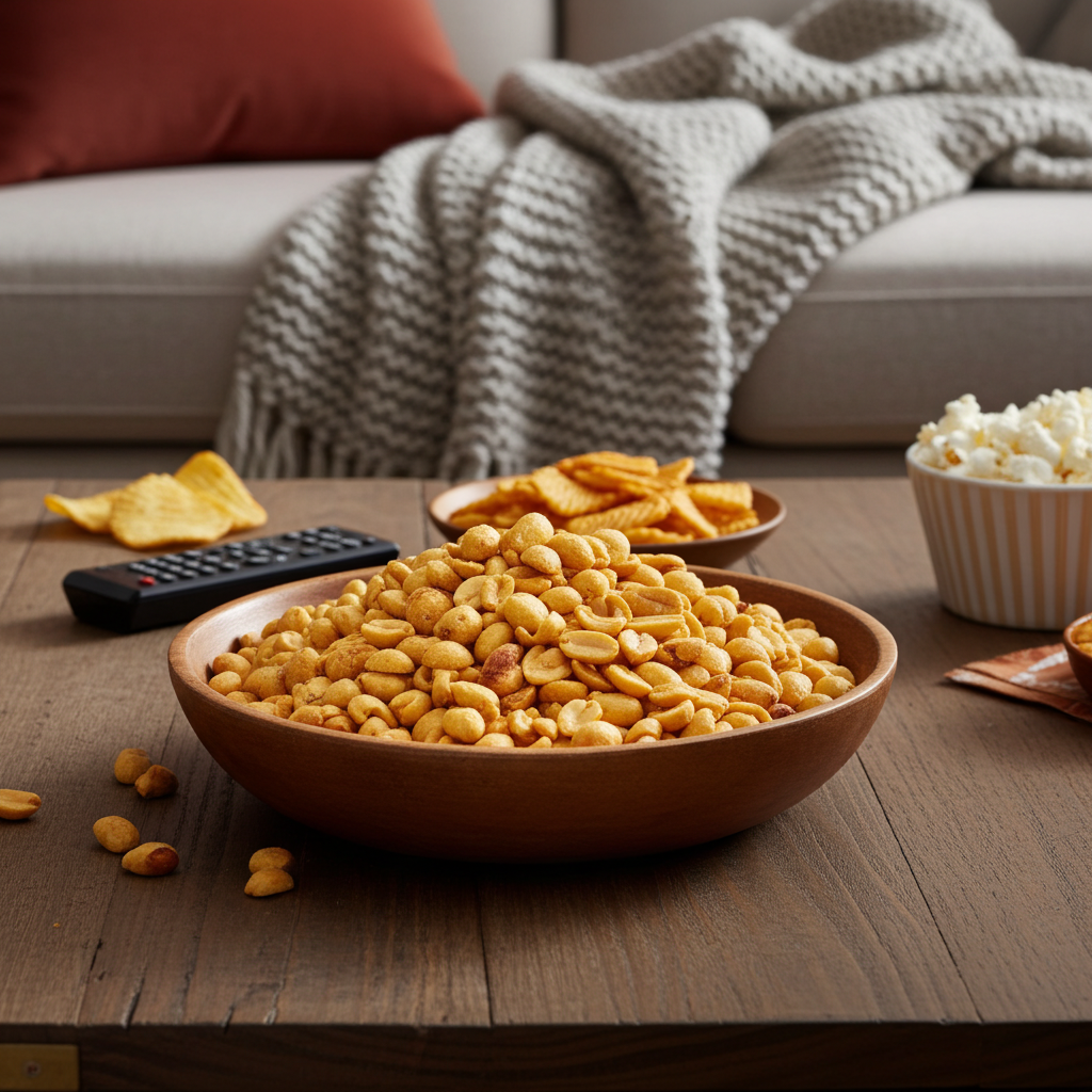 Erdnusskerne (geröstet, gesalzen)