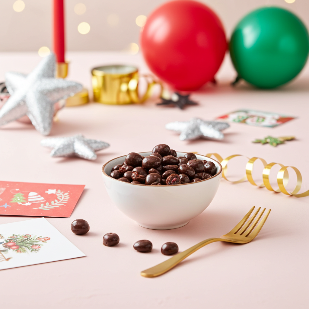 Cranberries mit Zartbitterschokolade