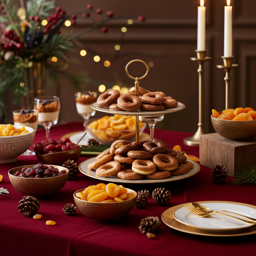 Apfelringe mit Vollmich-Schokolade