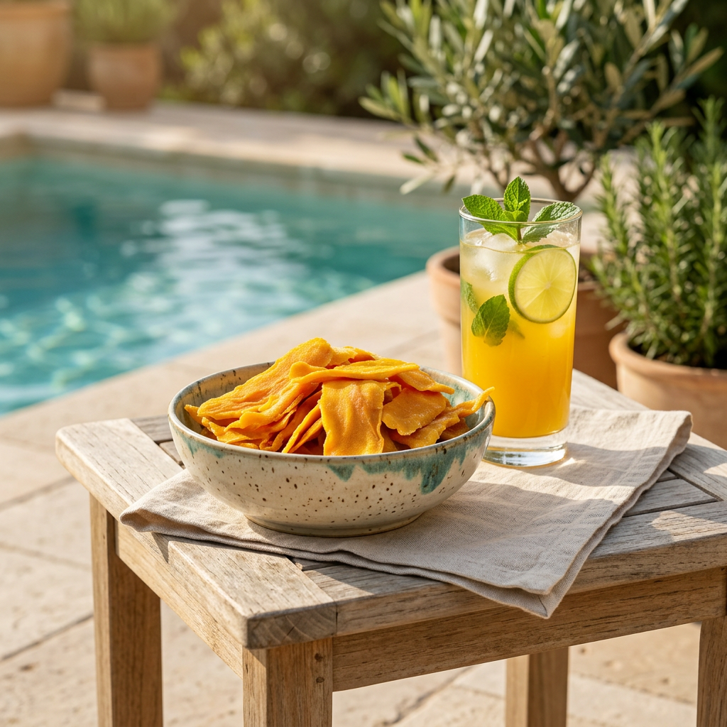 Mango (getrocknet, Natur, mit Mangosaft)