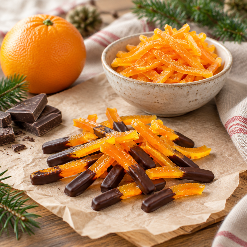 Orange sticks (candied)