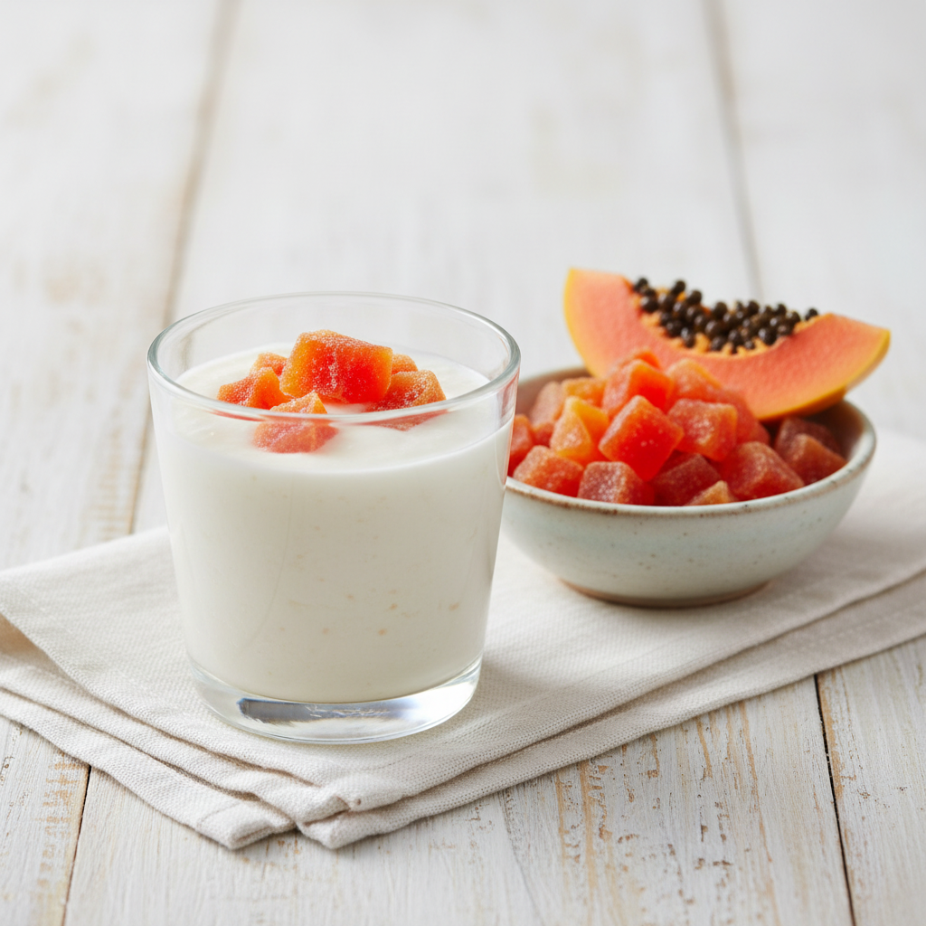 Papaya-Stücke (kandiert, getrocknet)
