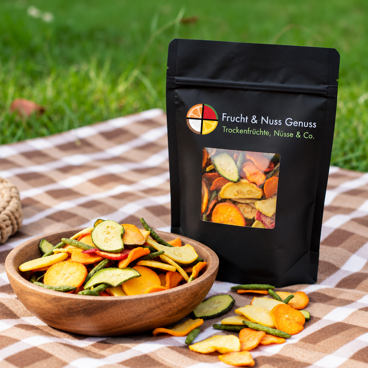 Gemüse-Früchtechips (getrocknet)
