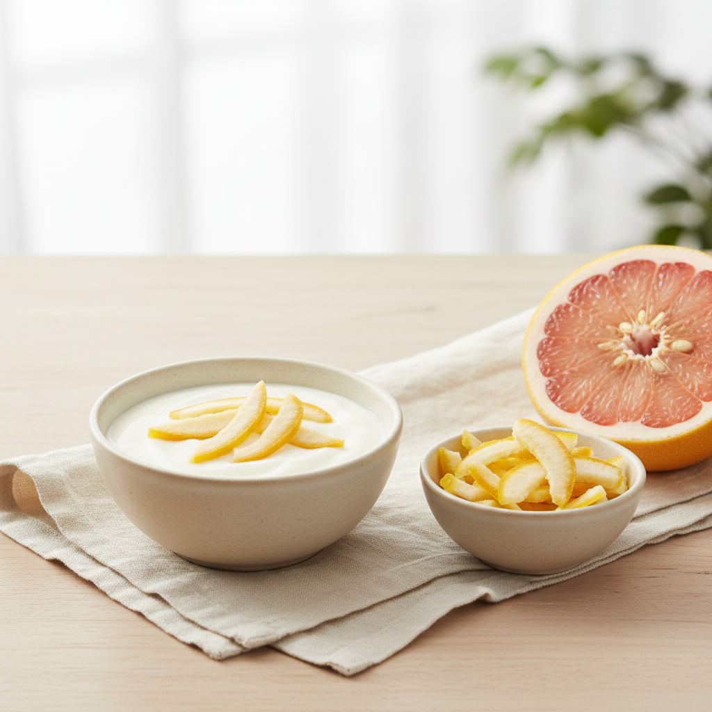 Pomelo Streifen (getrocknet)