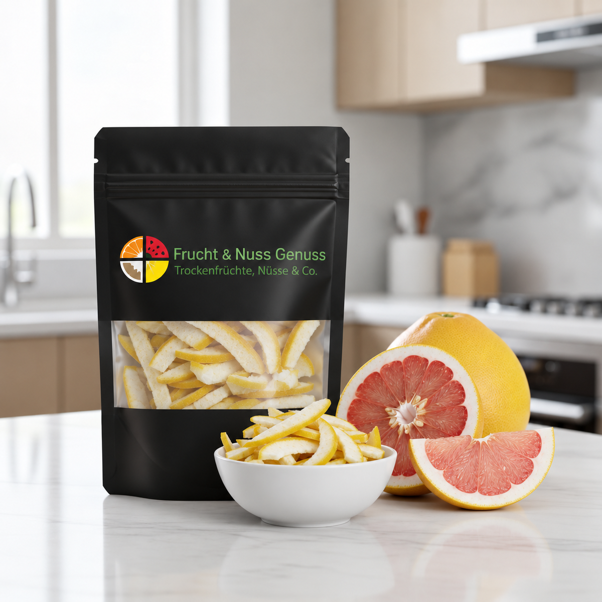 Pomelo Streifen (getrocknet)