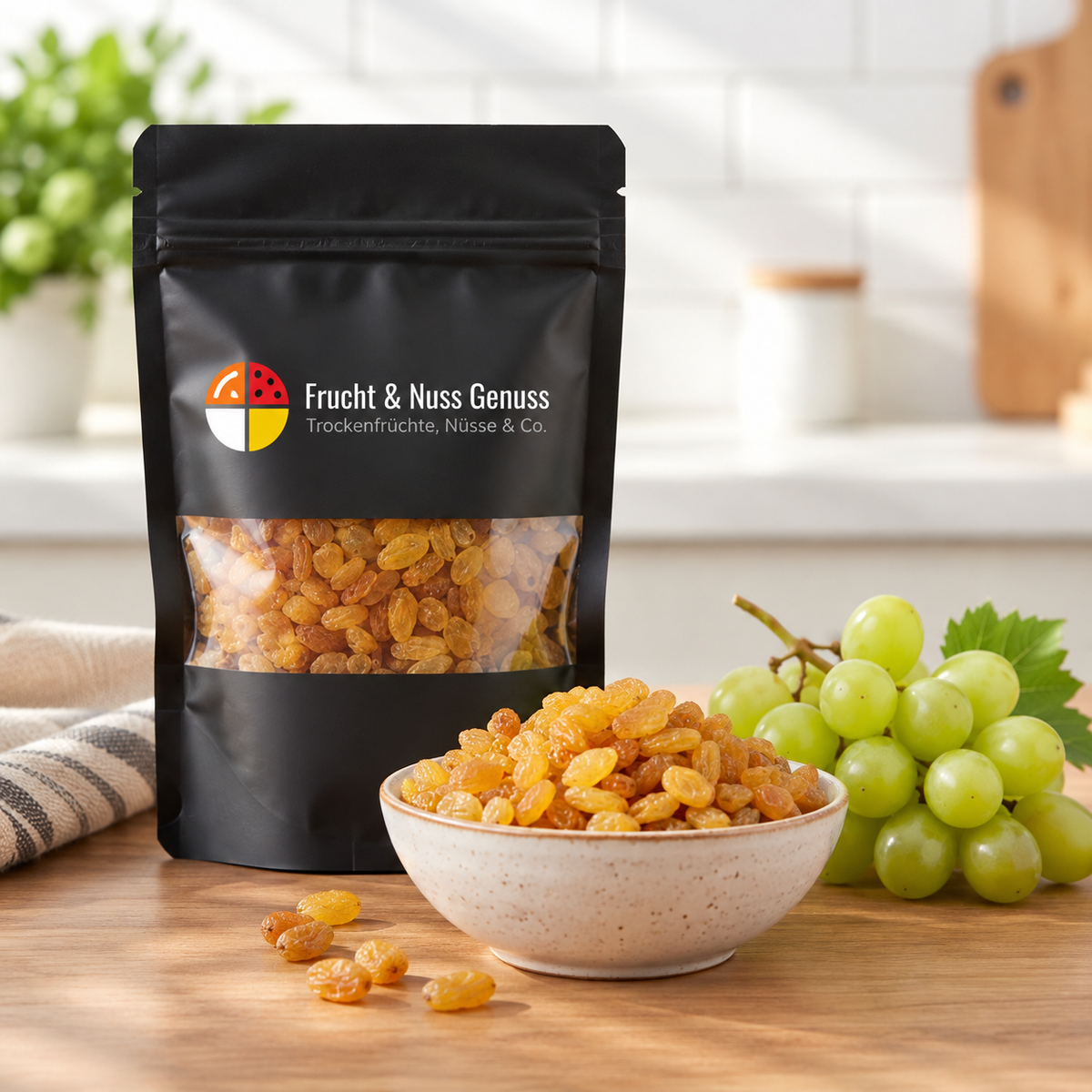 Raisins (dried, light)