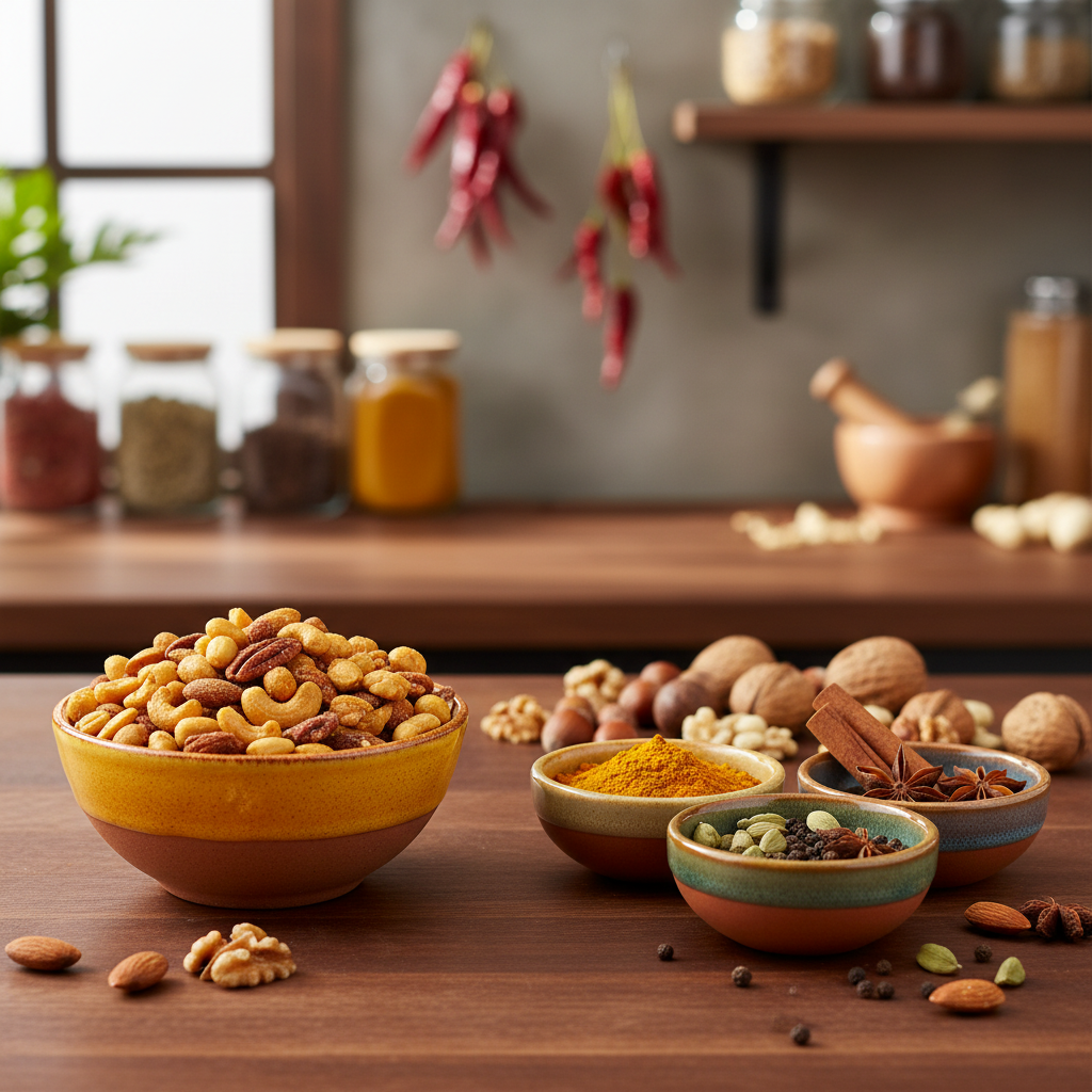 Safari-Nuss-Mix (Nuss-Mischung mit Curry gewürzt)