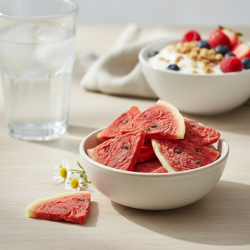 Wassermelone "Pizza Cut", getrocknet, gesüßt