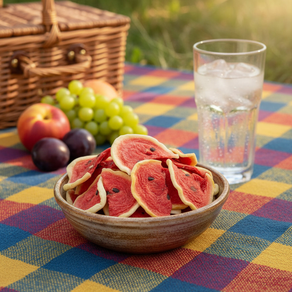 Wassermelone "Pizza Cut", getrocknet, gesüßt