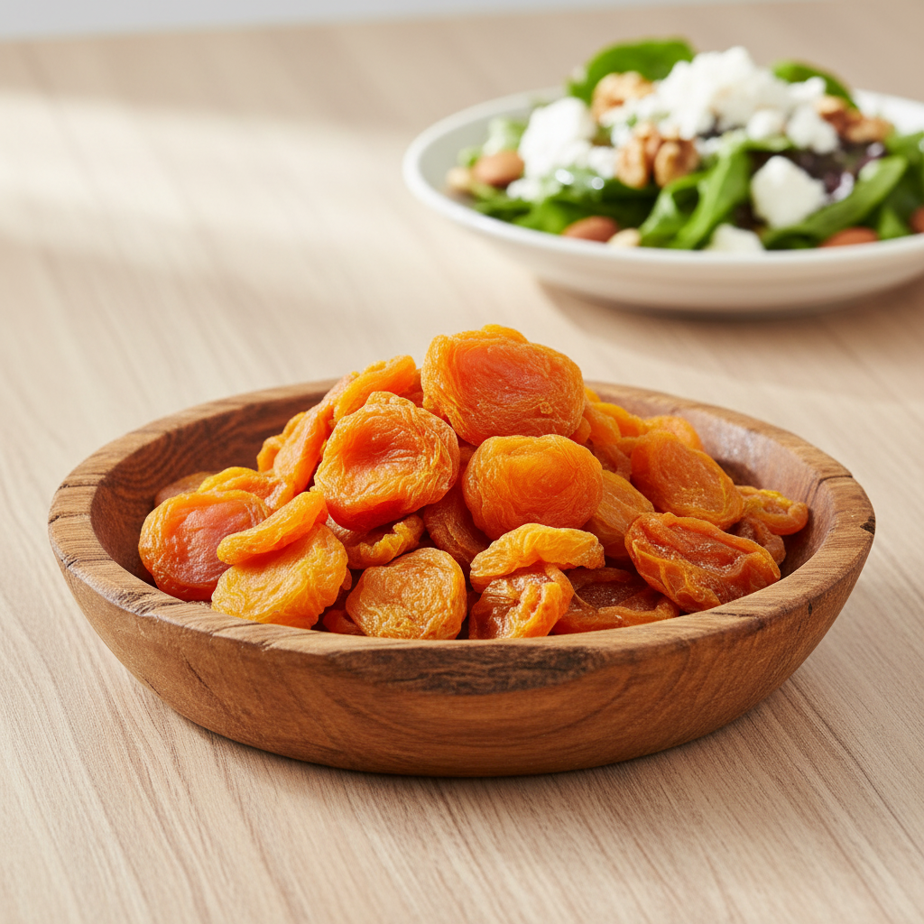 Wild apricots (dried, tart)