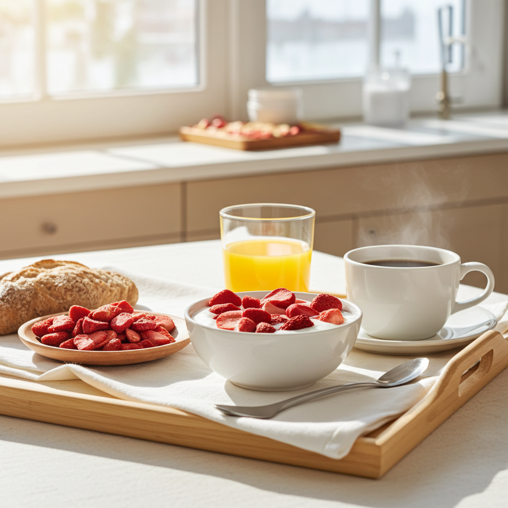 Erdbeeren (gefriergetrocknet)