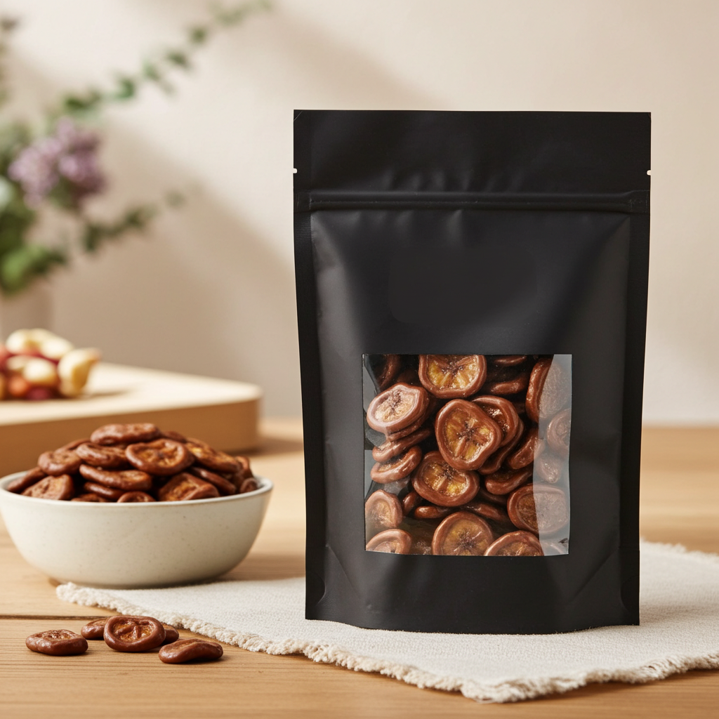 Bananenchips mit Vollmich-Schokolade