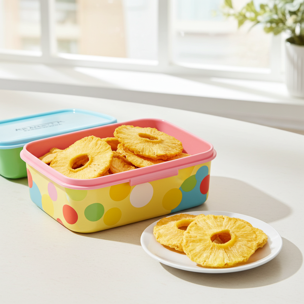 Ananasringe (getrocknet, natur)