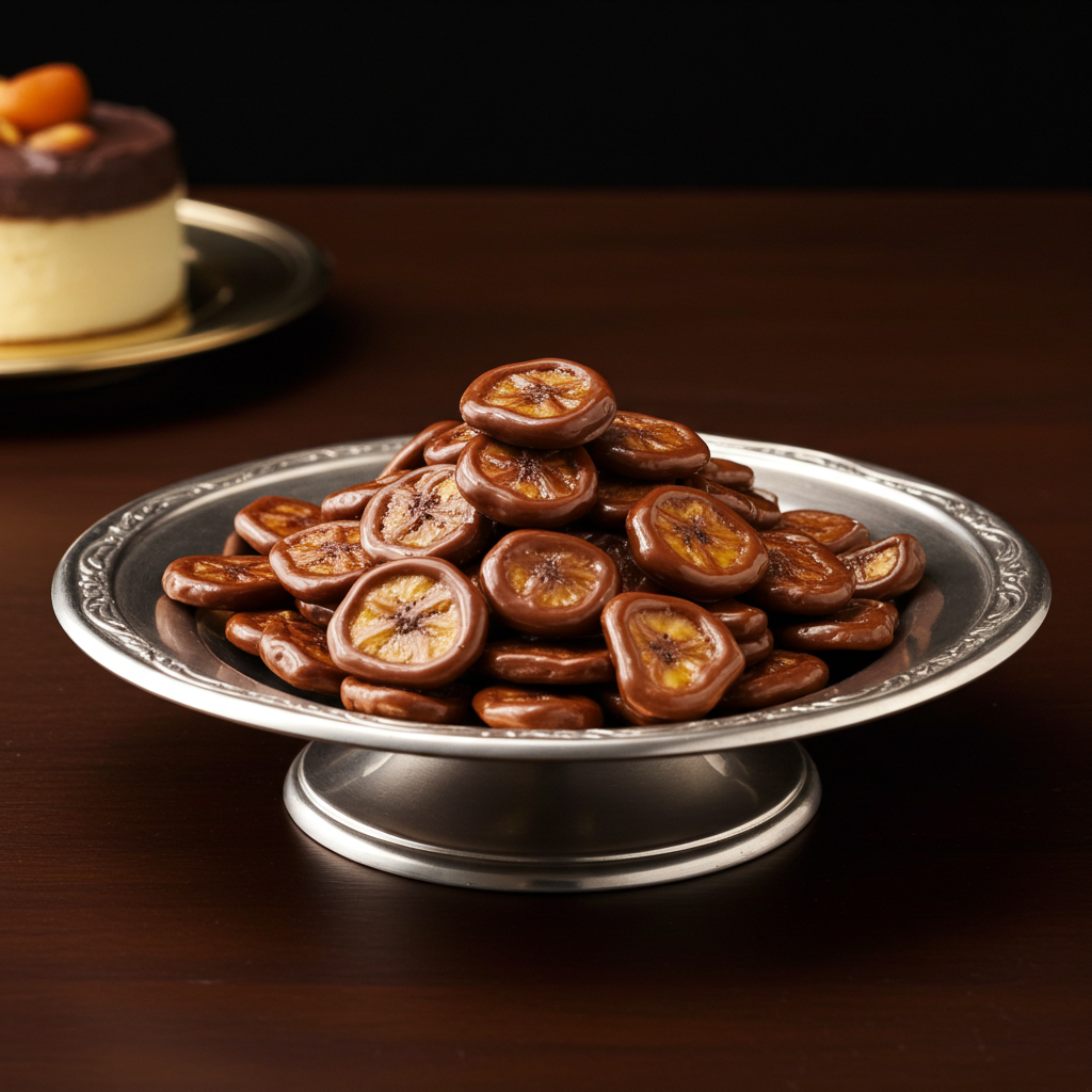 Bananenchips mit Vollmich-Schokolade