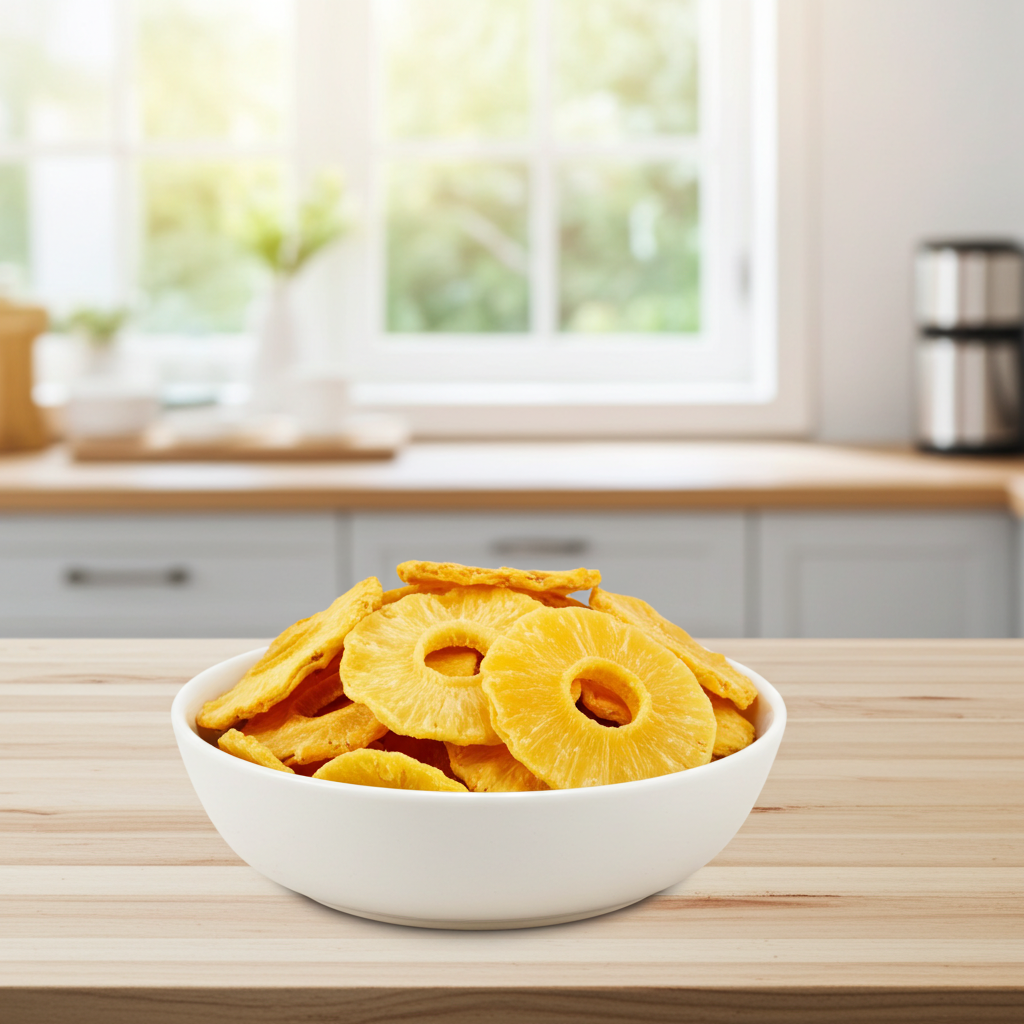 Ananasringe (getrocknet, natur)