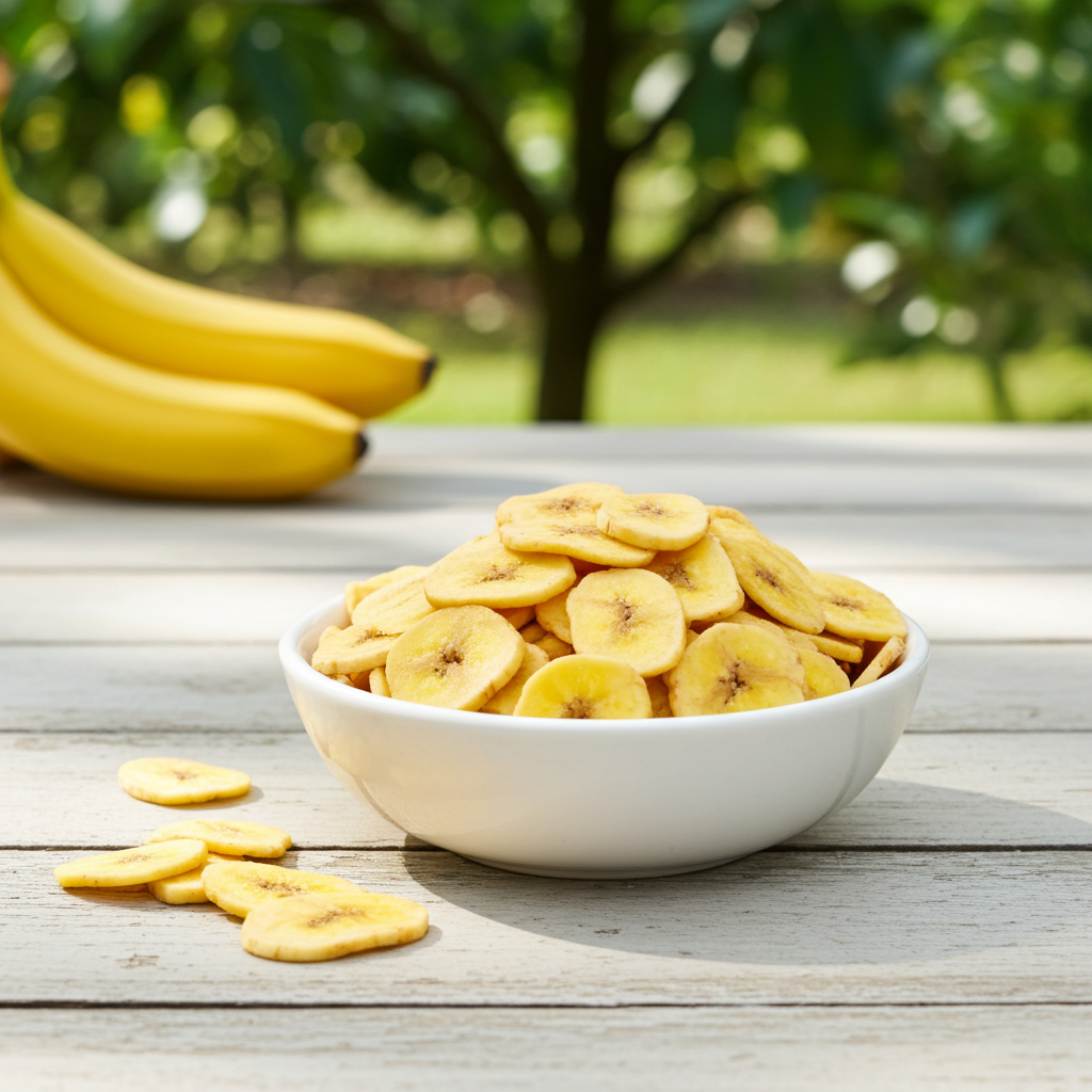 Bananenchips (getrocknet)
