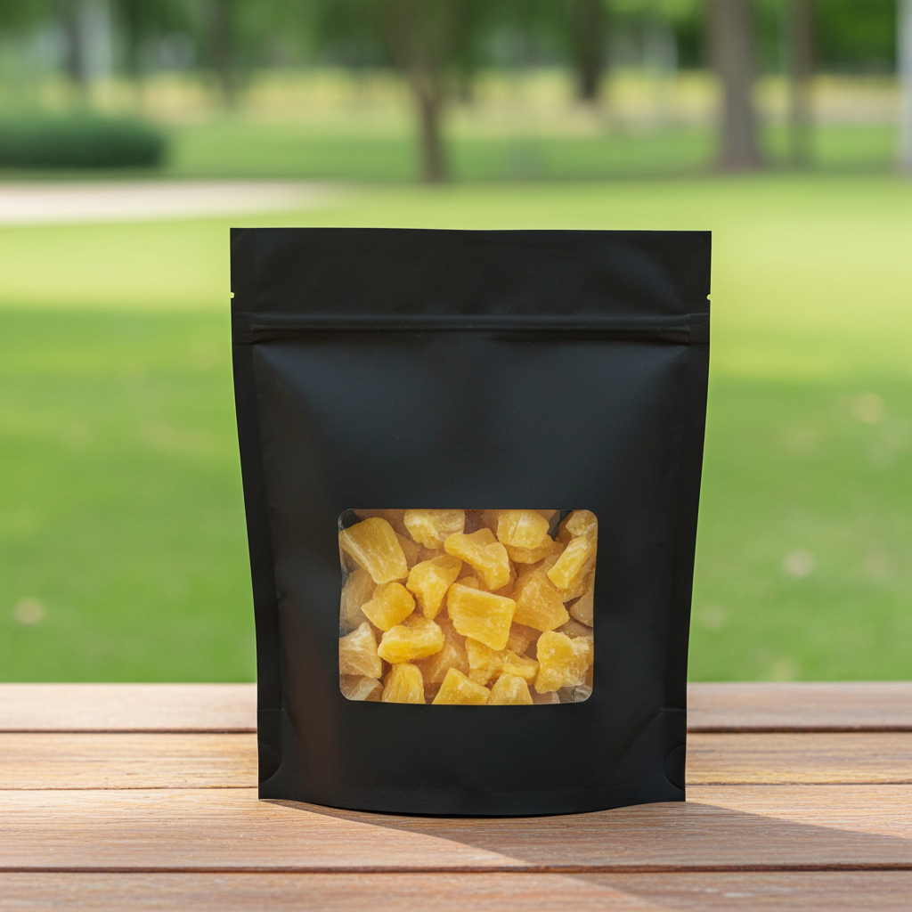 Ananasstücke (getrocknet, kandiert)